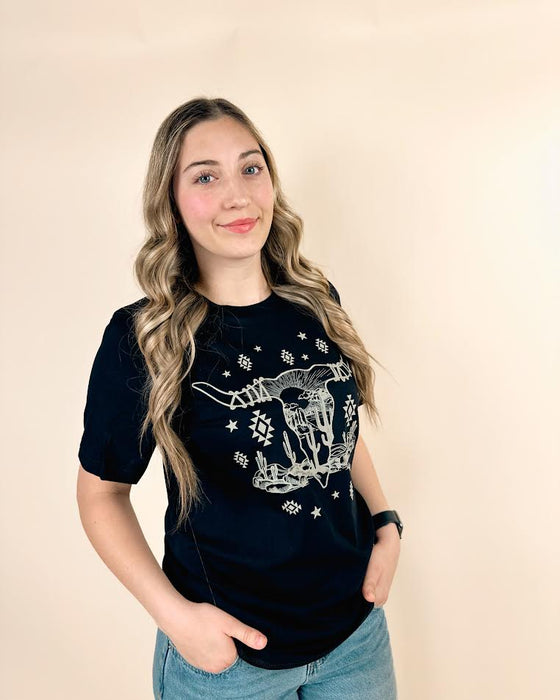 Desert Aztec Steer Head Tee