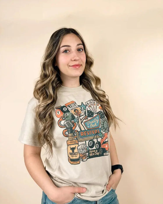 Treaty Oak Revival Tee 1/2 Penny Wholesale