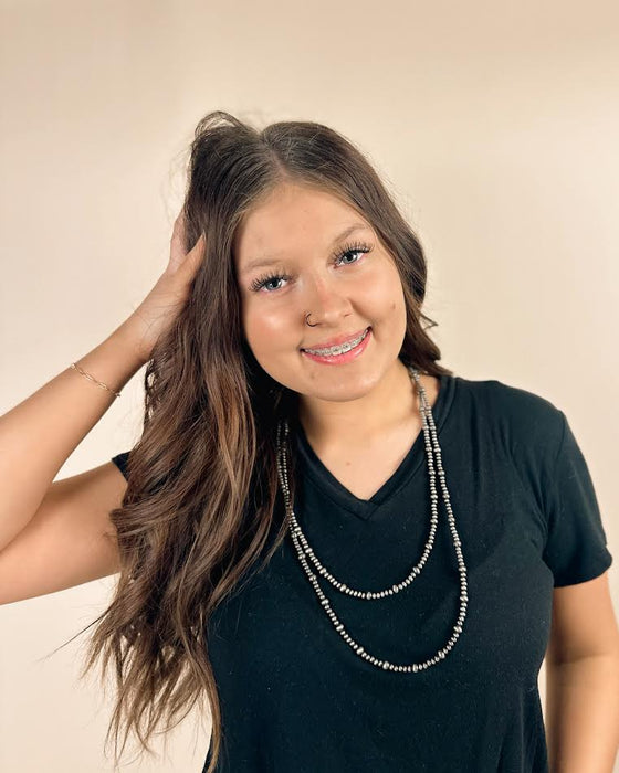 Two Strand Navajo Bead Necklace