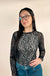 Leopard Mesh Long Sleeve Dear lover