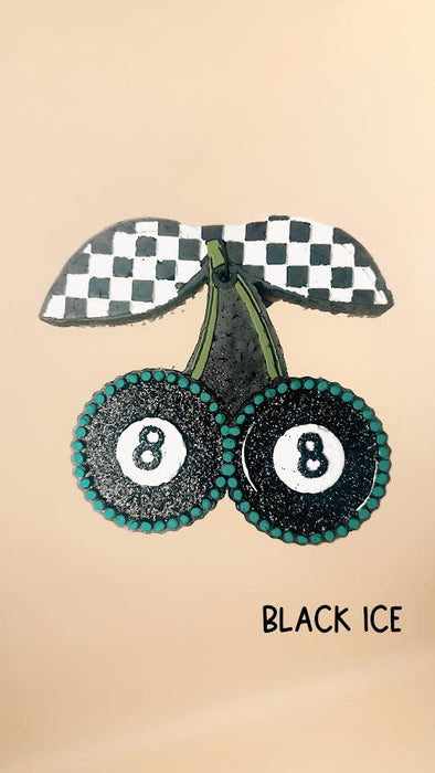 8 Ball Cherries Car Freshie