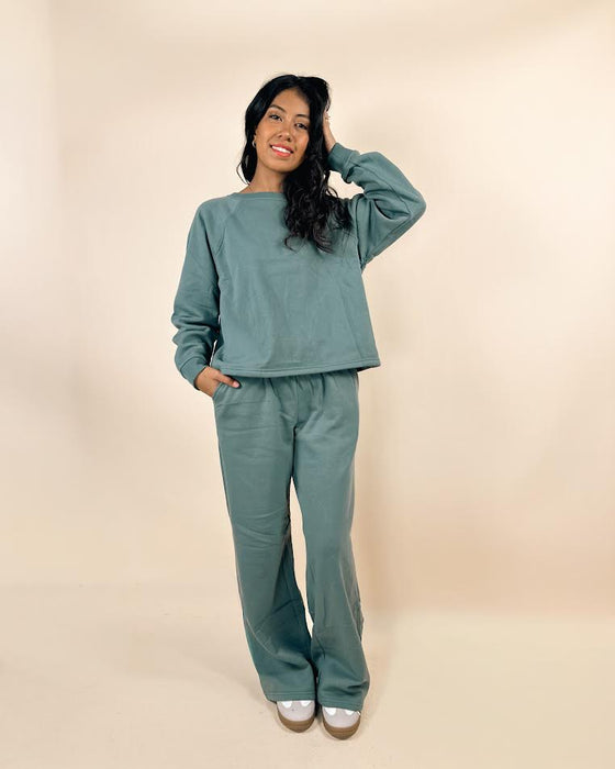 Fleece Long Sleeve & Sweatpants Set