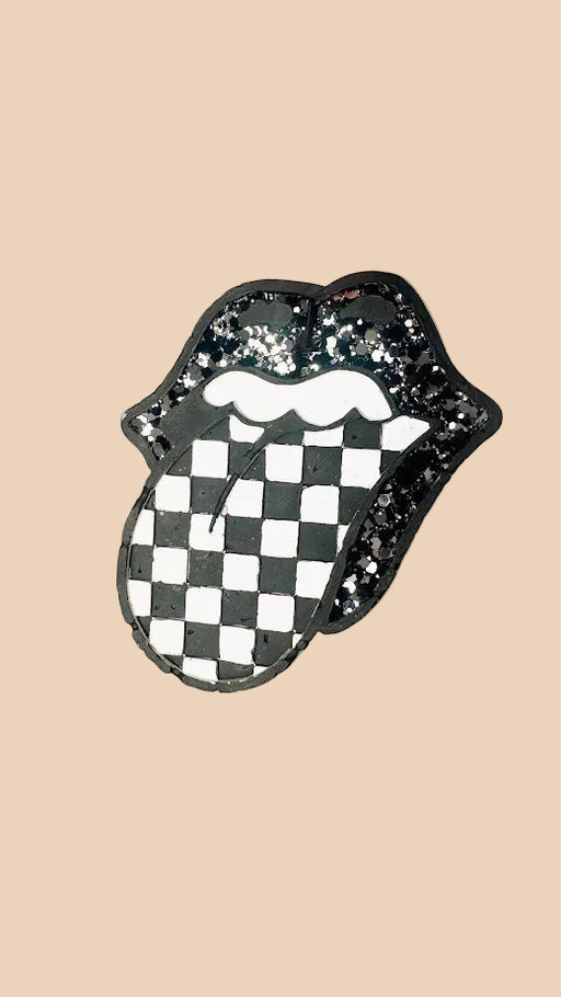 Checkered Lips Freshie Gussied Up