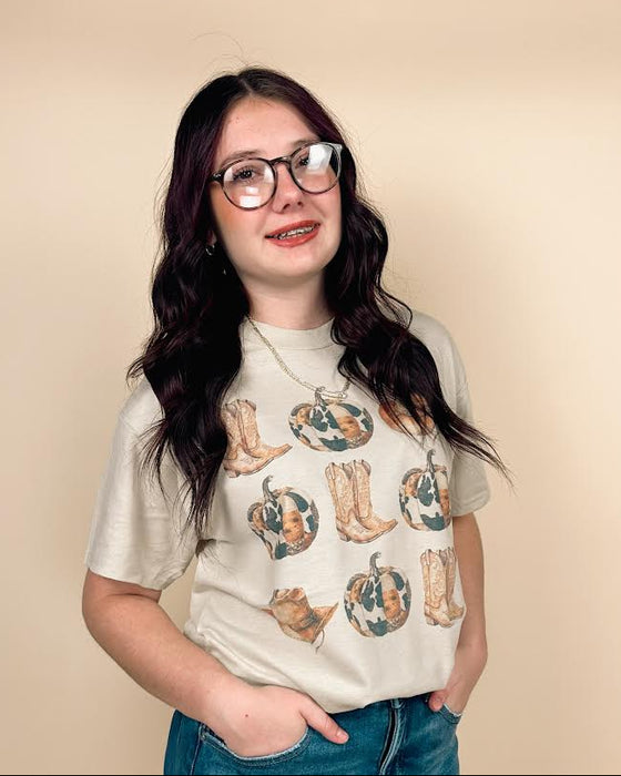 Cowboy Pumpkins Tee
