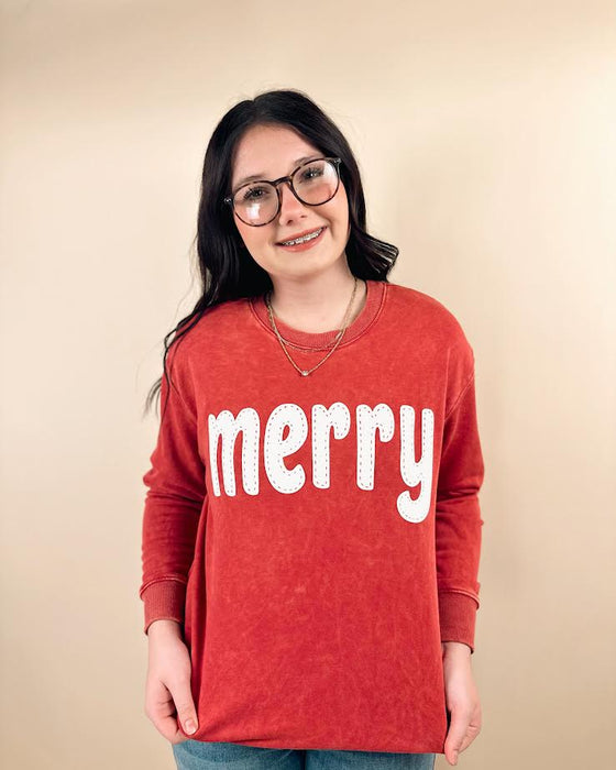 Merry Stitch Sweatshirt