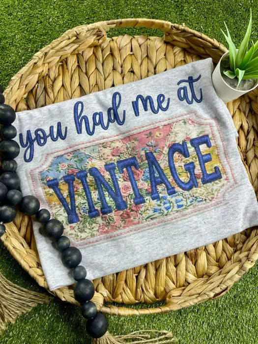 You had me at Vintage ( Gildan Tee) 1/2 Penny Wholesale