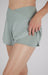 Criss Cross Waist Band Short With Inner Shorts 90 Degree By Reflex