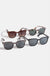 Large Square Frame Sunglasses Set Collections by Fame Accessories