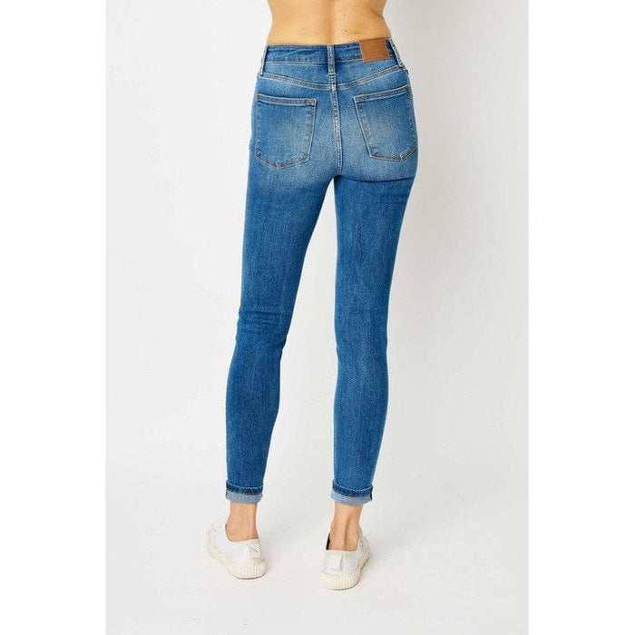 Judy Blue Hw Cuffed Hem Skinny