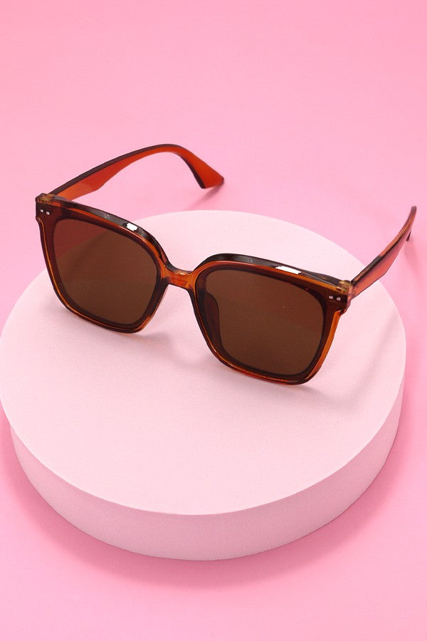 Acetate Square Cateye Sunglasses Set JOSSLYN by wall to wall
