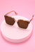 Acetate Square Cateye Sunglasses Set JOSSLYN by wall to wall