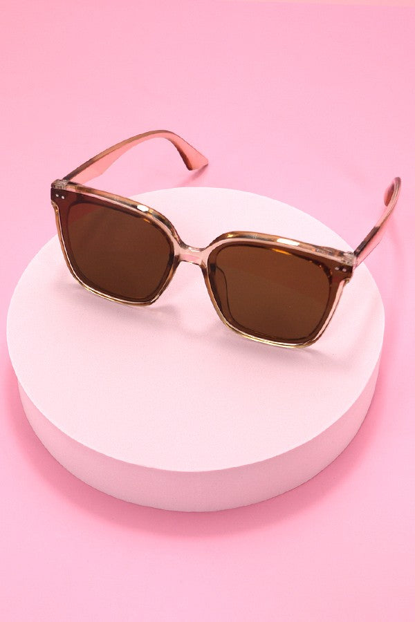 Acetate Square Cateye Sunglasses Set JOSSLYN by wall to wall