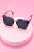 Acetate Square Cateye Sunglasses Set JOSSLYN by wall to wall