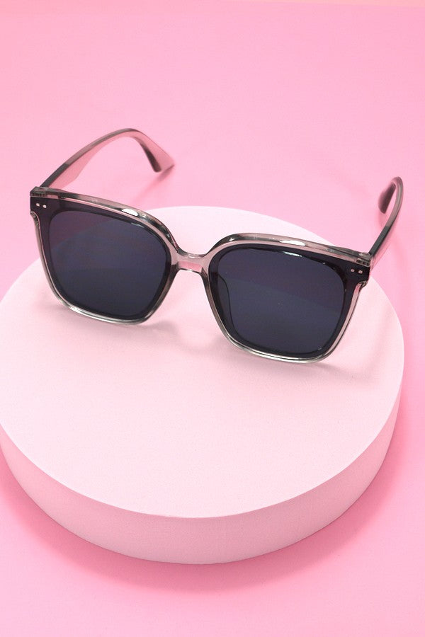 Acetate Square Cateye Sunglasses Set JOSSLYN by wall to wall
