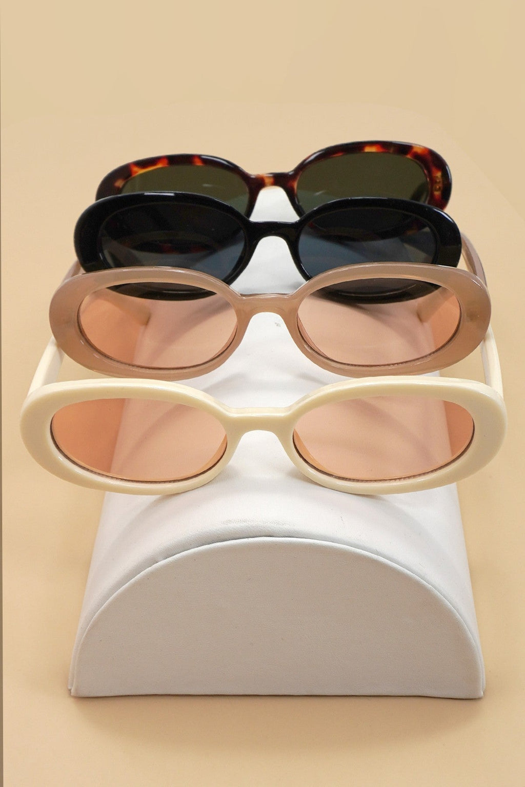 Retro Acetate Frame Uv400 Eyewear Sunglasses 12pcs Set