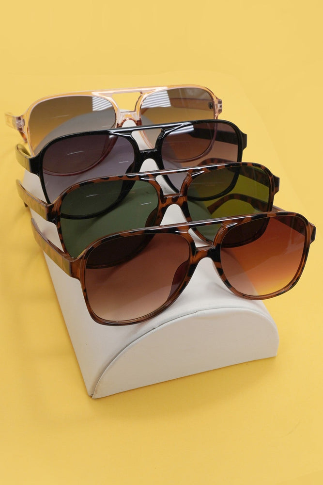 Classic Oversized Frame Sunglasses Pack Of 12 JOSSLYN by wall to wall