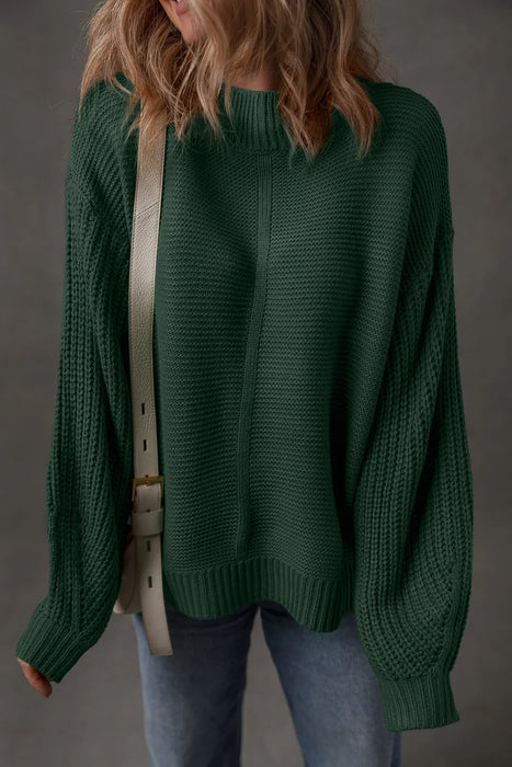 Front Seam Loose Sweater