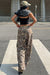 Camo Wide-leg Pants