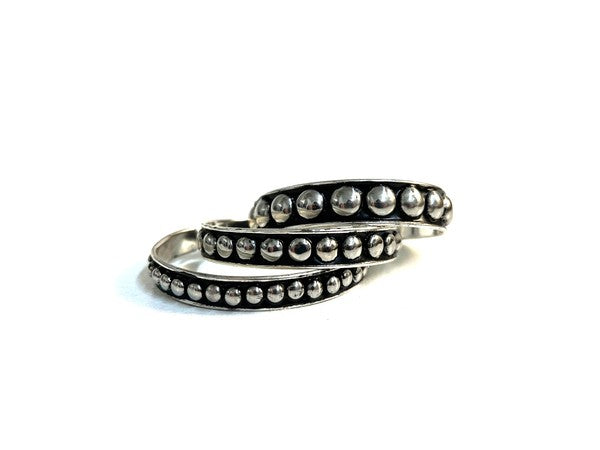 Western Bubble Metal Cuff Bracelet Snowing West