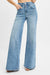 Risen High Rise Wide Front Yoke Detailed Jeans Risen