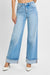 Tummy Control High Rise Long Inseam Wide Cuffed Risen Jeans