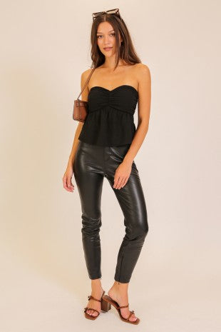 Strapless Babydoll Top Timing