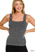 Seamless Wrinkle Stone Washed Tank Top ZENANA