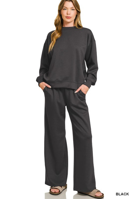 Scuba Crewneck Pullover & Pants Set