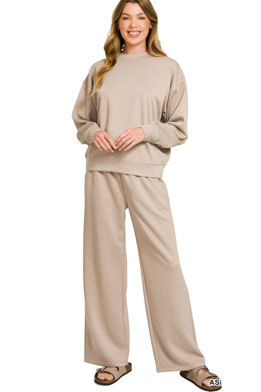 Scuba Crewneck Pullover & Pants Set