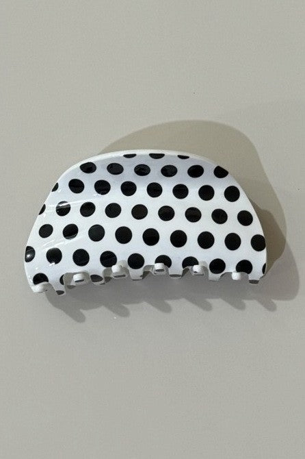 Jumbo Polka Dot Hair Claw Clips JOSSLYN by wall to wall
