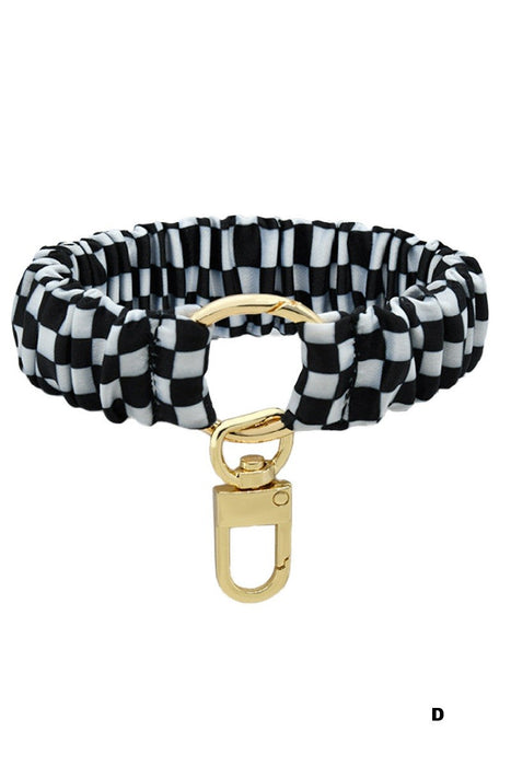 Elastic Scrunchie Keychain Wristlet Pack Of 3 ZENANA