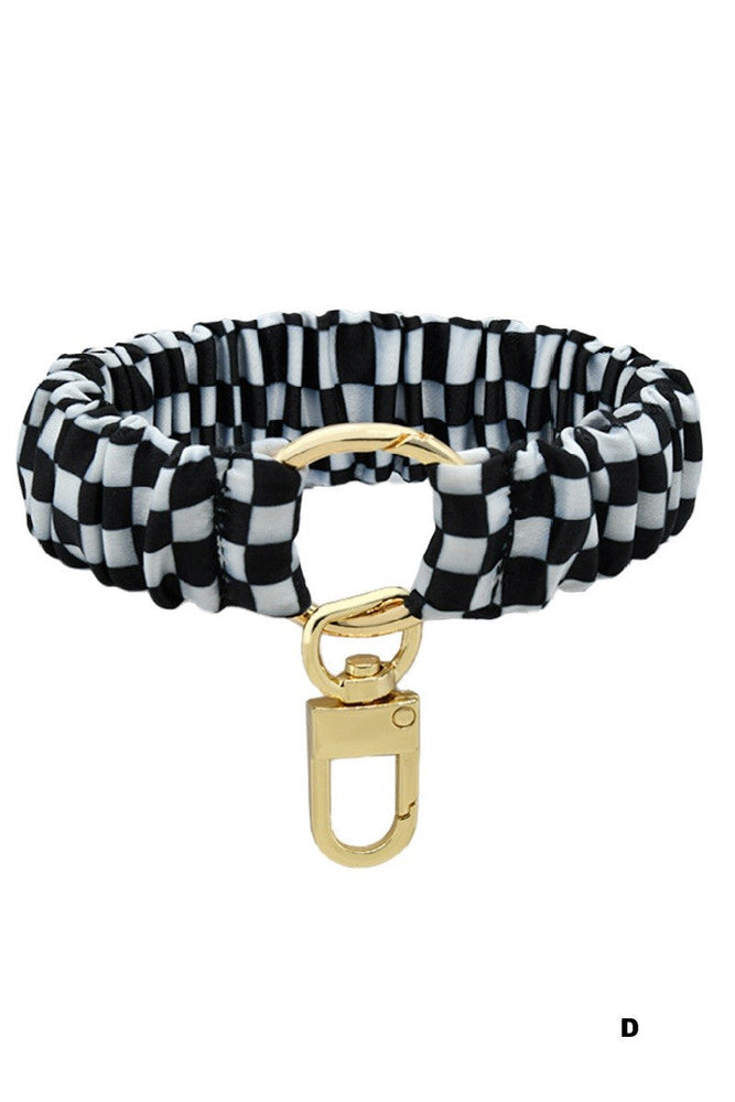 Elastic Scrunchie Keychain Wristlet Pack Of 3 ZENANA