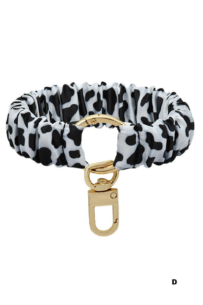 Elastic Scrunchie Keychain Wristlet Pack Of 3 ZENANA