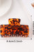 Marbled Acetate Rectangle Hair Claw Clips JOSSLYN by wall to wall