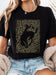 Leopard Rodeo Cowboy Graphic T-shirts Rustee Clothing