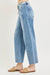 Risen Slouchy Ankle Barrel Jeans with Drawstring - Light view 4