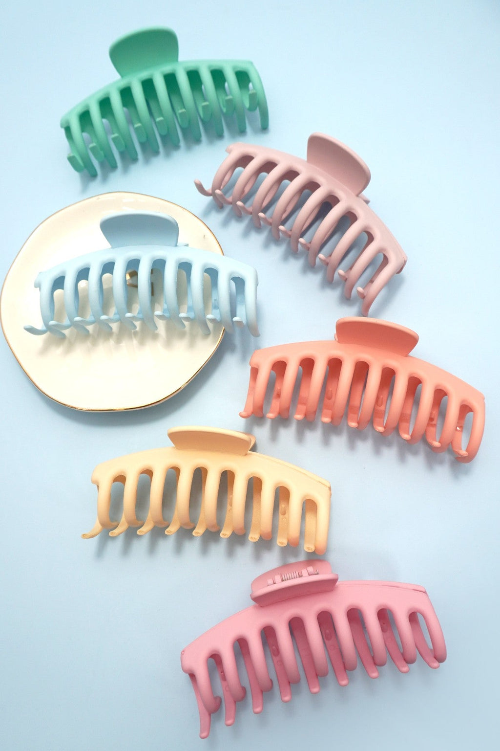 Oversized Hair Claw Clips 12pcs Pack