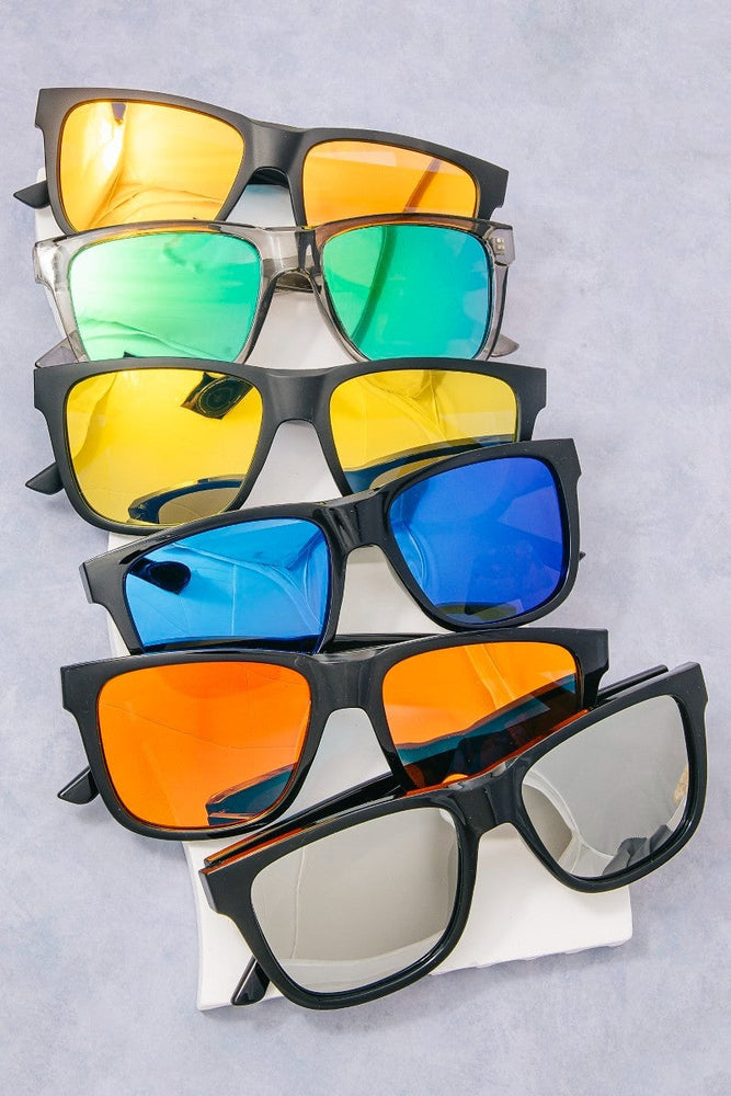 Polarized Wayfarer Sunglasses With Mirror Revo Lenses Yoomoo