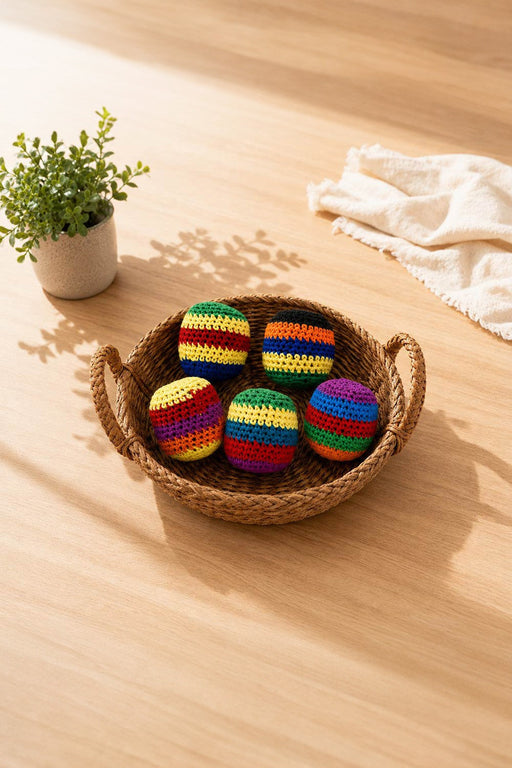 Crochet Hacky Sack Toy Balls Wona Trading Inc