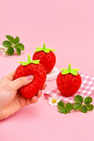 Strawberry Squishy Stress Relief Toy