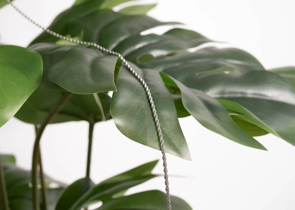 Stainless Steel Rope Chain Necklace