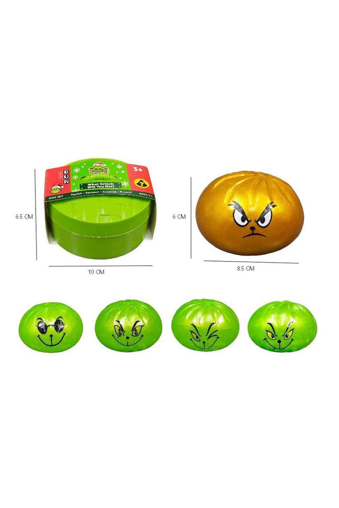 Christmas Glitter Character Dumpling Squishy Toy alternate view 2