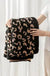 Black Leopard Grain Knitting Blanke Dear lover