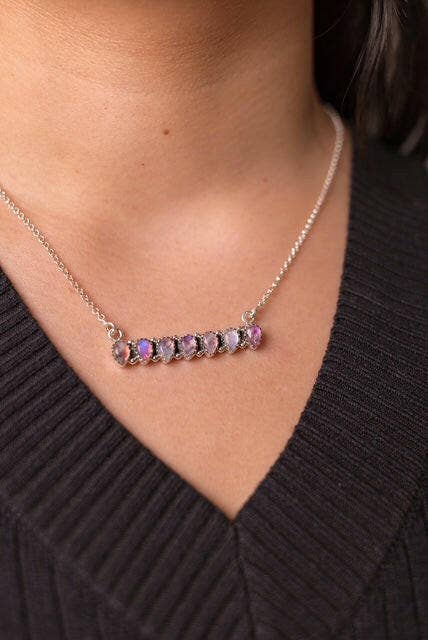 Set the Bar High Sterling Silver Necklace - MADE TO ORDER Krush Kandy