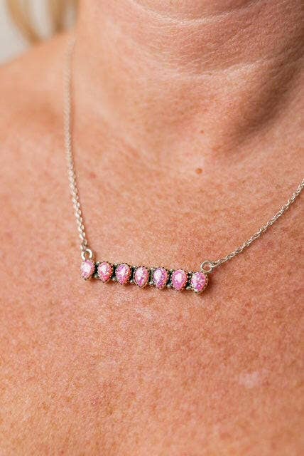 Set the Bar High Sterling Silver Necklace - MADE TO ORDER Krush Kandy