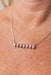 Set the Bar High Sterling Silver Necklace - MADE TO ORDER Krush Kandy