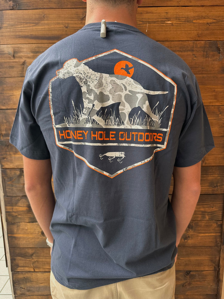 Short Sleeve Duck Dog T-Shirt Honey Hole Outdoors