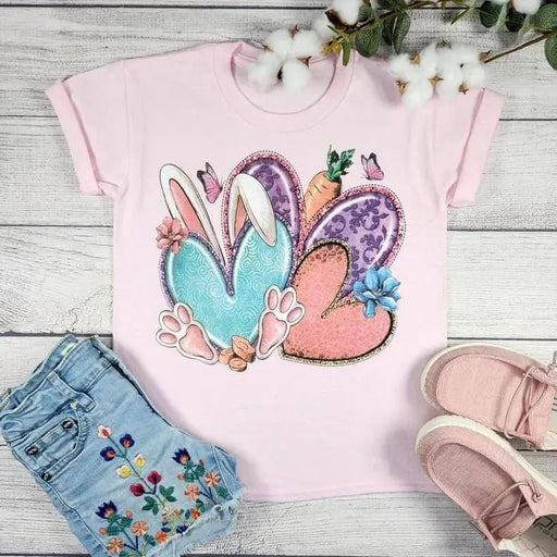 3 Hearts With Bunny Easter *youth* - LECCE