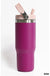 30oz Stainless Steel Flip Straw Tumbler - LECCE