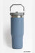 30oz Stainless Steel Flip Straw Tumbler - LECCE
